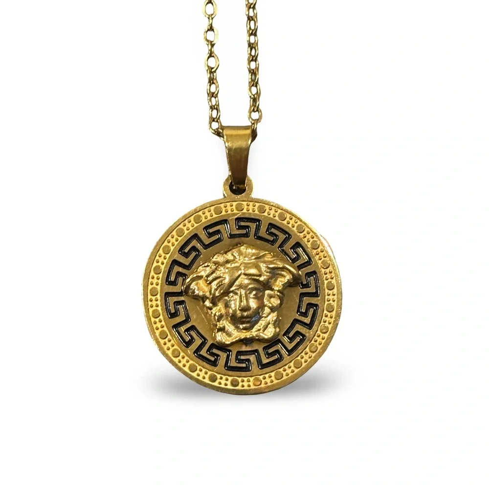 Medusa Pendant Necklace